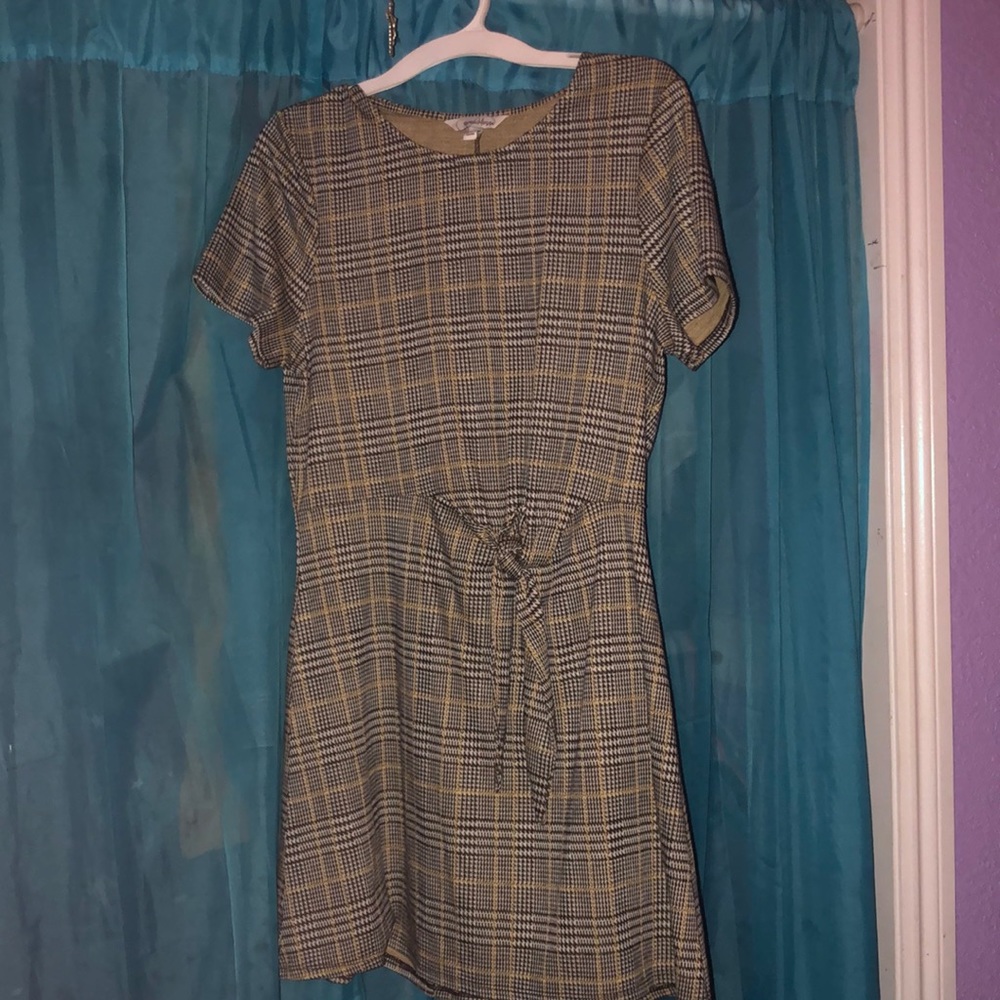 Speechless plaid dress